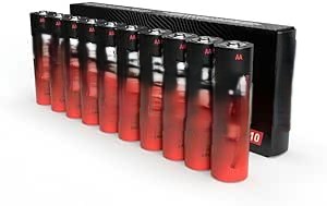 pila industrial lr06-aa, pack de 10 unidades, duración y rendimiento, ideal para dispositivos electrónicos y aplicaciones exigentes.