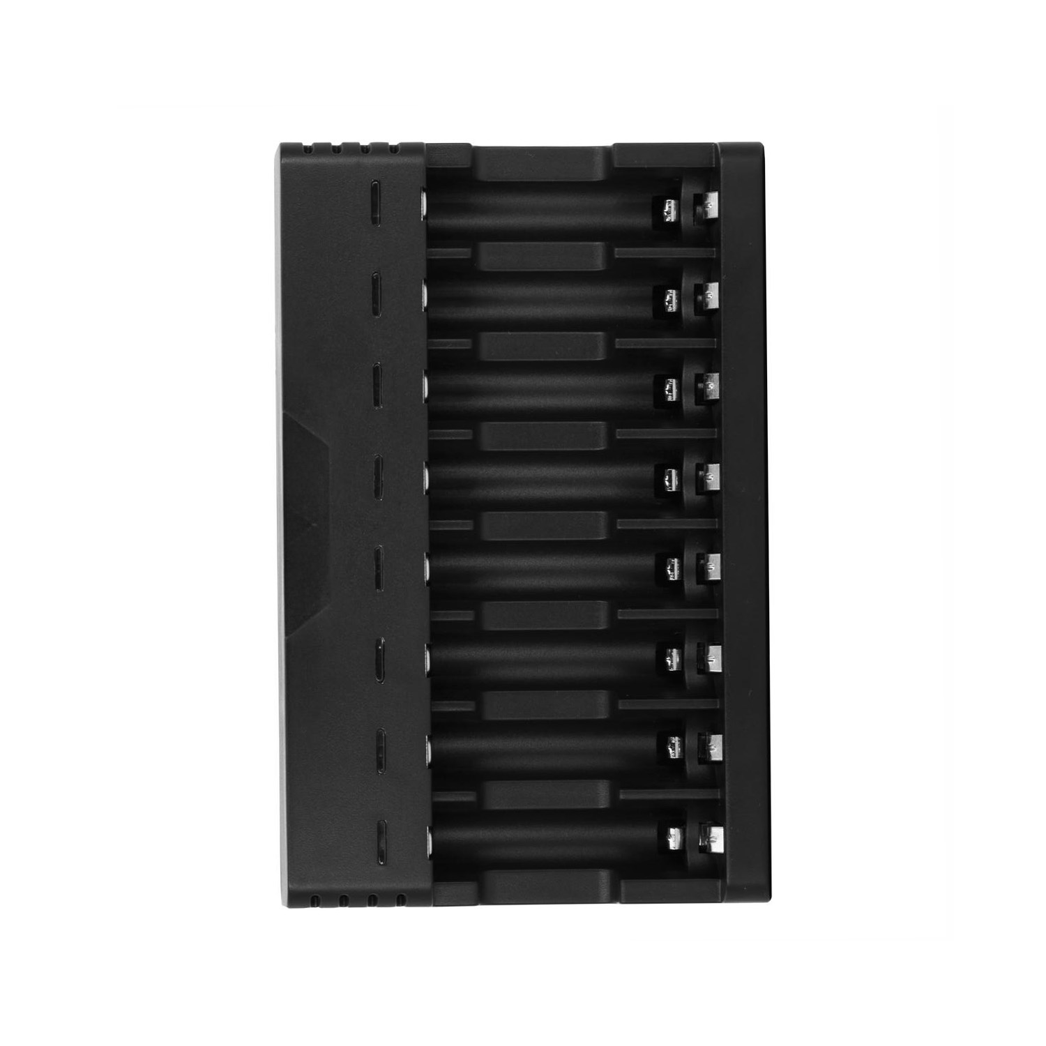 cargador USB para 8 baterías AA/AAA, perfecto para mantener tus dispositivos listos. Compacto y eficiente, asegúrate de tener energía siempre que la necesites.
