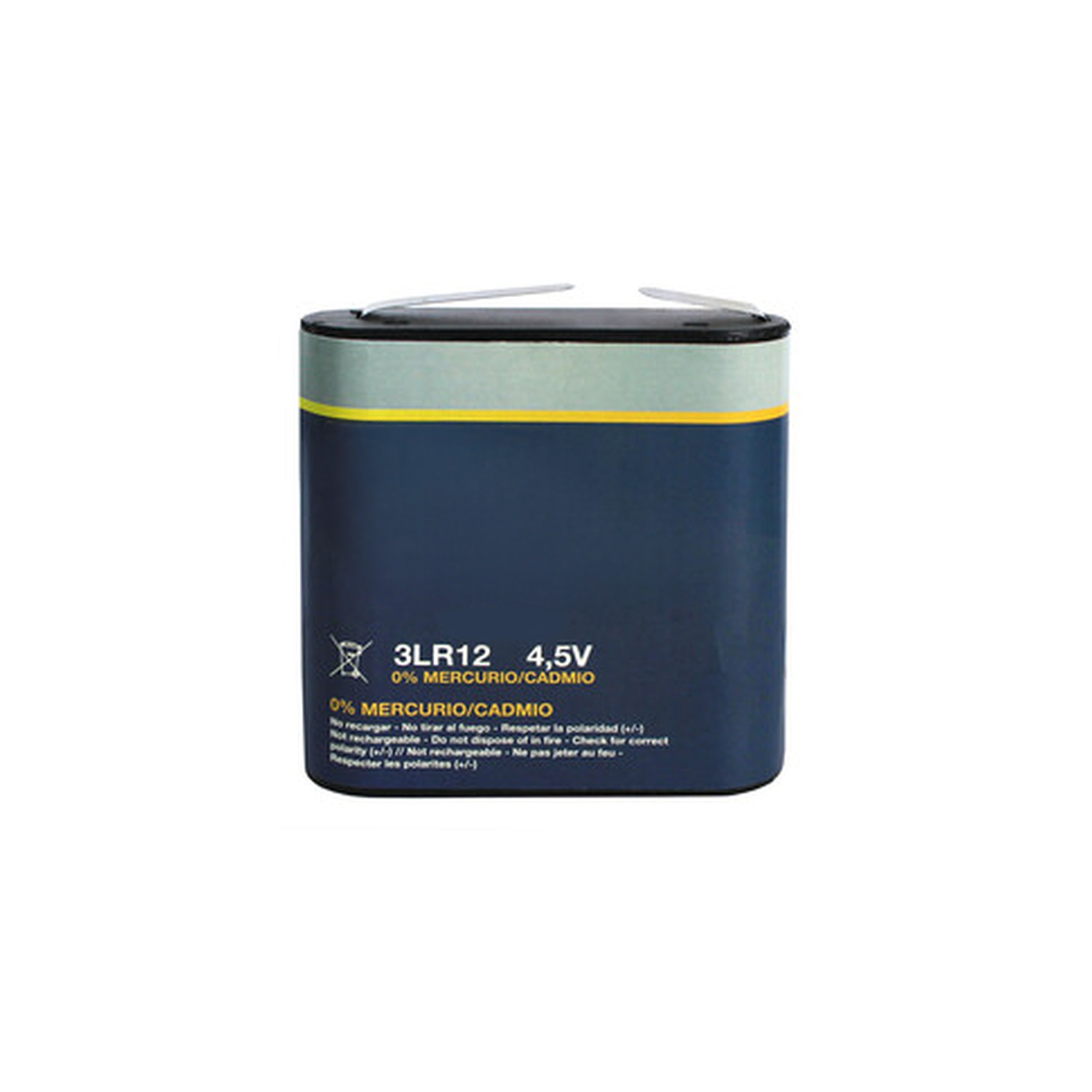 pila alcalina 3lr12, 4.5v, blister 1 unidad, ideal para dispositivos electrónicos y juguetes.