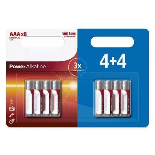 baterías alcalinas aa 4+4, capacidad, larga duración; ideales para dispositivos electrónicos y juguetes.